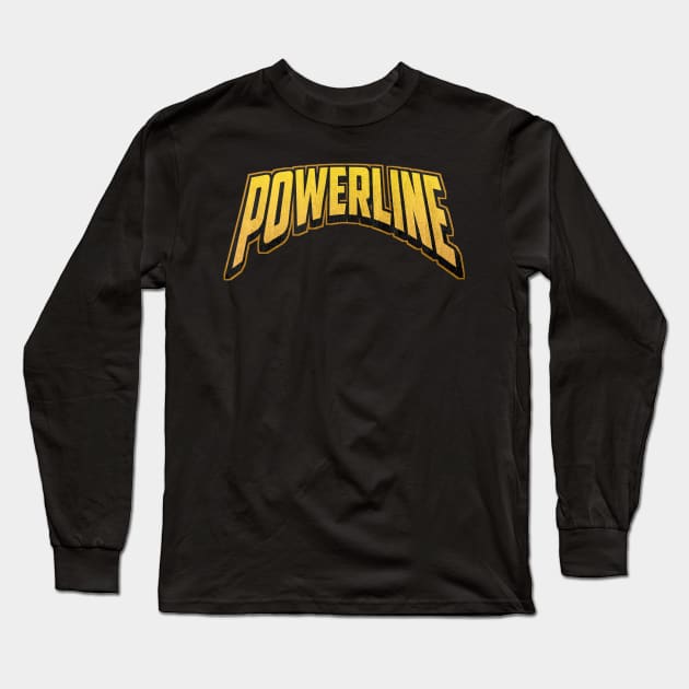 Powerline Long Sleeve T-Shirt by Crossroads Digital